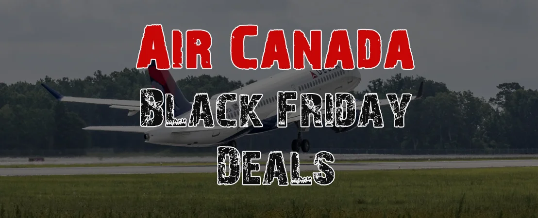 Air Canada Black Friday sale